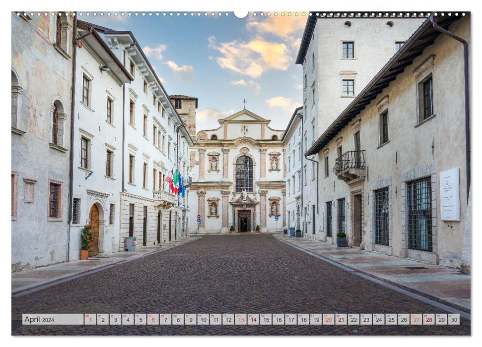Trento impressions from South Tyrol (CALVENDO wall calendar 2024) 