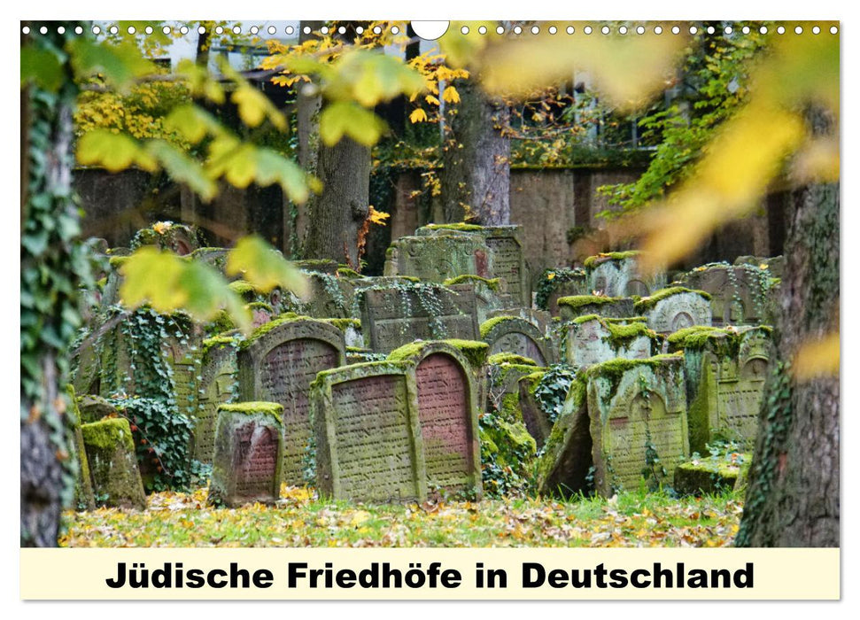 Jüdische Friedhöfe in Deutschland (CALVENDO Wandkalender 2024)