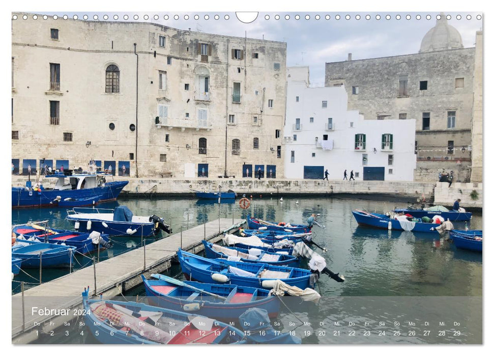 Apulia's coastal towns (CALVENDO wall calendar 2024) 