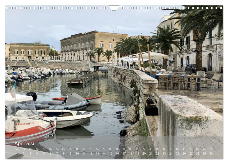 Apulia's coastal towns (CALVENDO wall calendar 2024) 