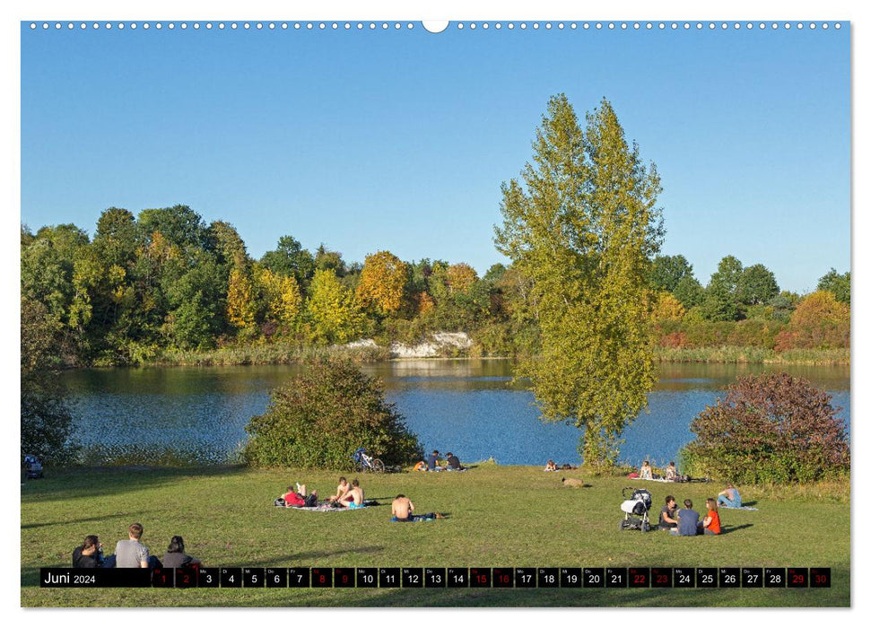Lunebourg - Perle sur l'Ilmenau (Calvendo Premium Wall Calendar 2024) 