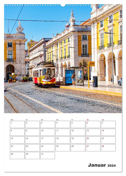 Le Portugal - une destination de voyage de rêve (calendrier mural CALVENDO 2024) 
