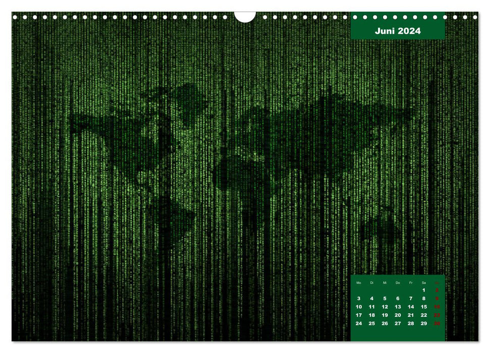Nerdzone Le calendrier pour les administrateurs et les programmeurs (calendrier mural CALVENDO 2024) 