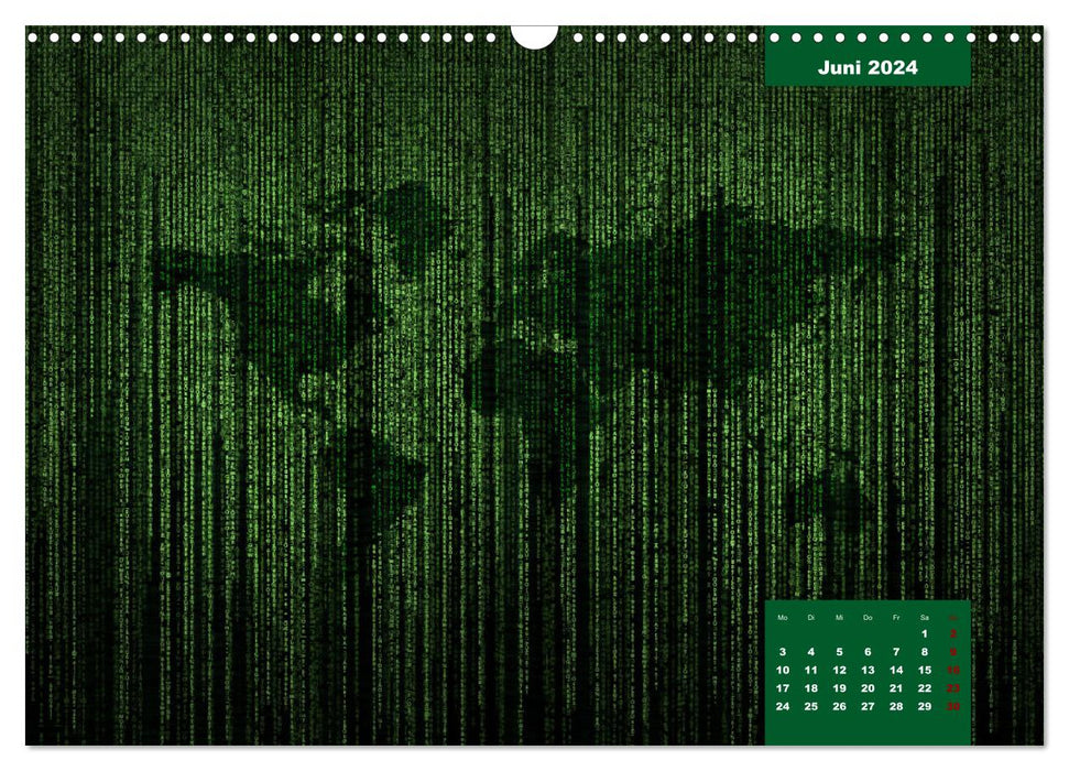 Nerdzone The calendar for administrators and programmers (CALVENDO wall calendar 2024) 