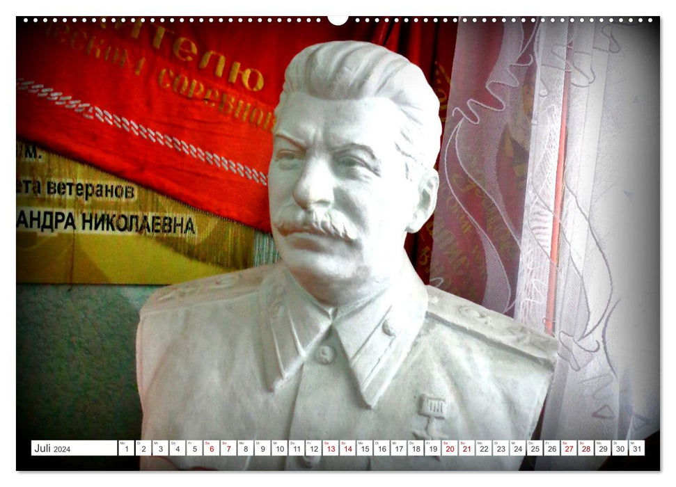 Soviet nostalgia - local museums in East Prussia (CALVENDO Premium Wall Calendar 2024) 