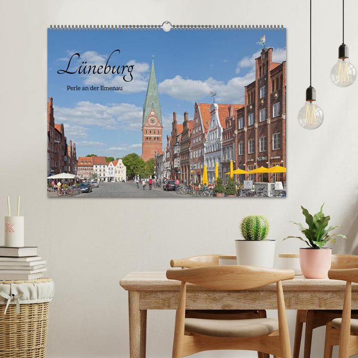 Lüneburg - Perle an der Ilmenau (CALVENDO Wandkalender 2024)