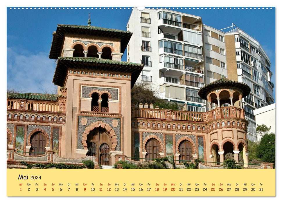 Châteaux historiques en Espagne (Calendrier mural CALVENDO Premium 2024) 