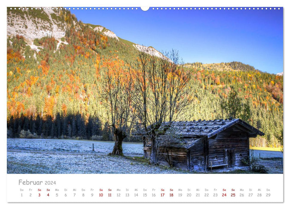 Tirol - Herbst am Achensee (CALVENDO Wandkalender 2024)