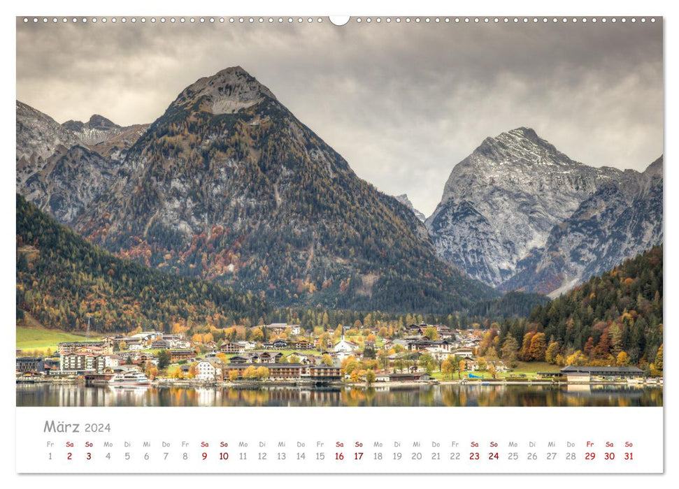 Tyrol - Automne au lac Achensee (Calendrier mural CALVENDO 2024) 