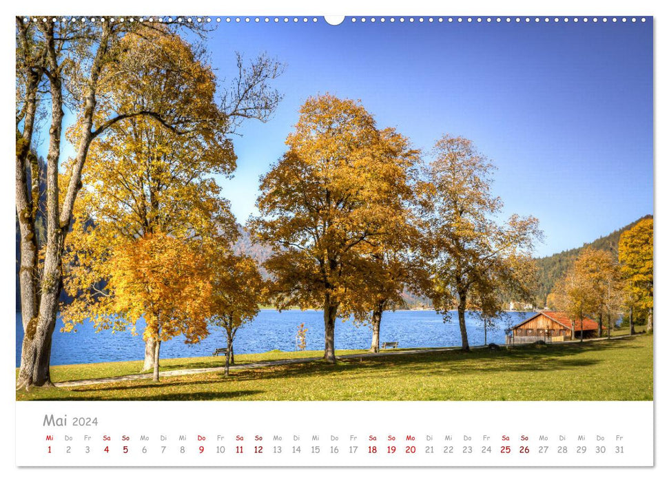 Tirol - Herbst am Achensee (CALVENDO Wandkalender 2024)