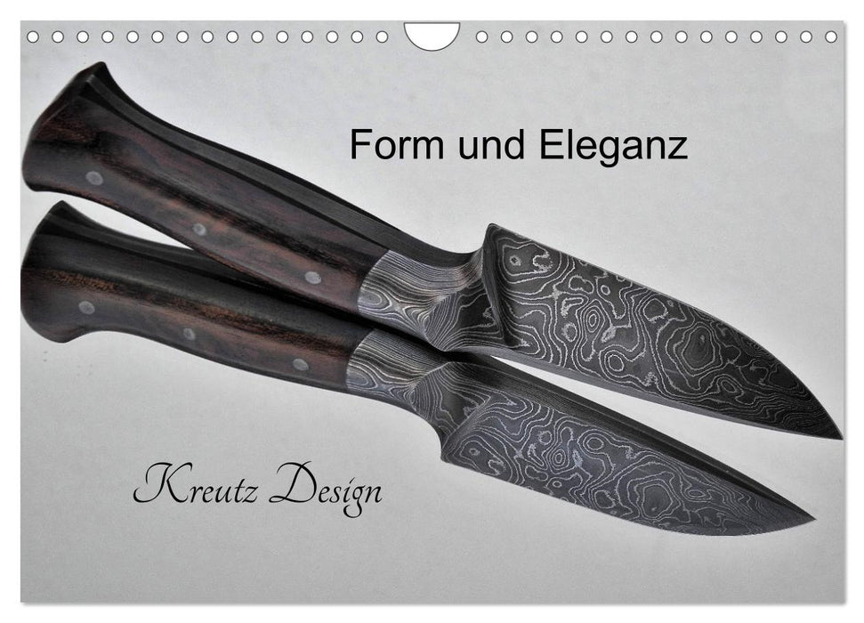 Form und Eleganz Kreutz Design (CALVENDO Wandkalender 2024)