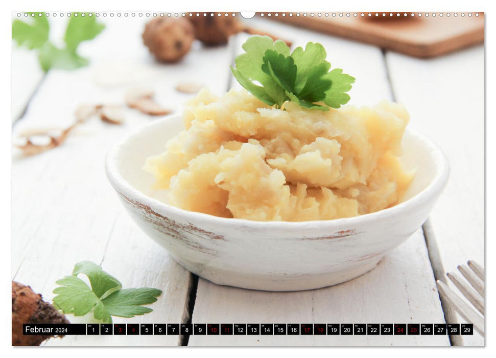 Delicious Jerusalem artichokes (CALVENDO Premium Wall Calendar 2024) 