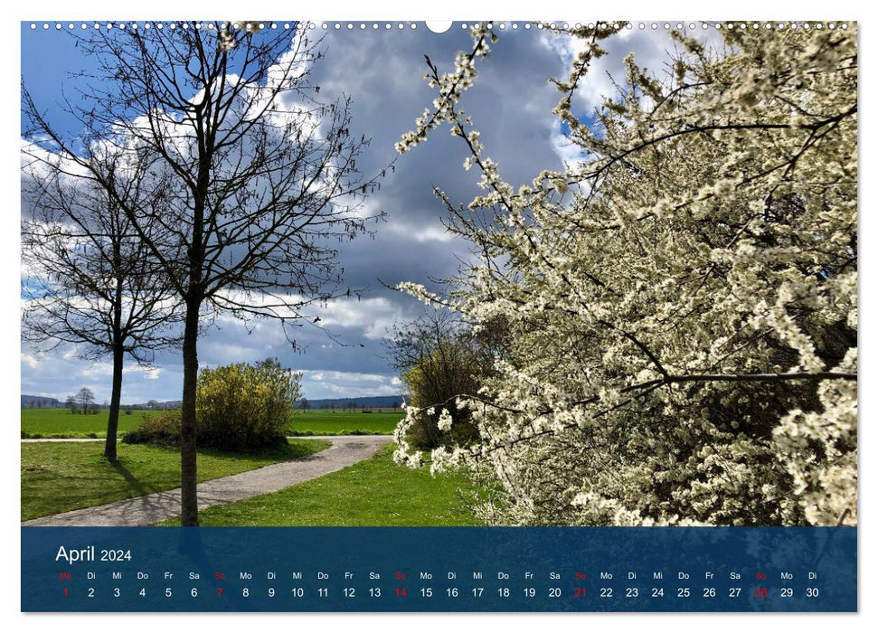 Autour de Hanovre : Calenberger Land (Calvendo Premium Wall Calendar 2024) 