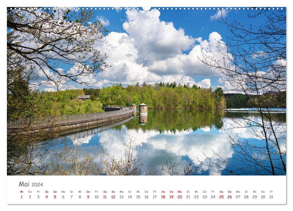 Discover Home: Bergisches Land (CALVENDO Premium Wall Calendar 2024) 