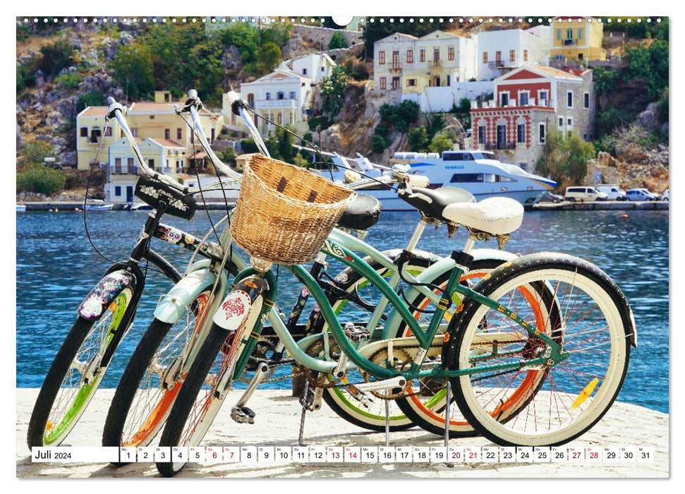 A day on Symi (CALVENDO Premium Wall Calendar 2024) 