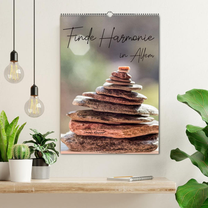 Find harmony in everything (CALVENDO wall calendar 2024) 