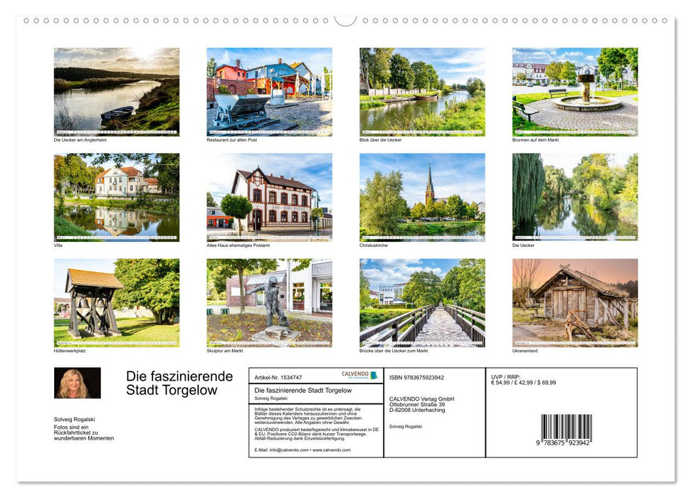 The fascinating city of Torgelow (CALVENDO wall calendar 2024) 