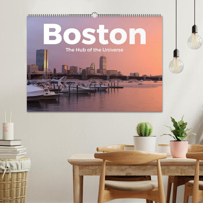 Boston - Le Hub de l'Univers (Calendrier mural CALVENDO 2024) 