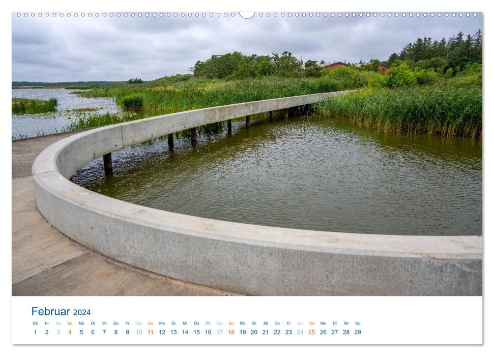 Denmark's North Sea Coast - South Jutland (CALVENDO Premium Wall Calendar 2024) 