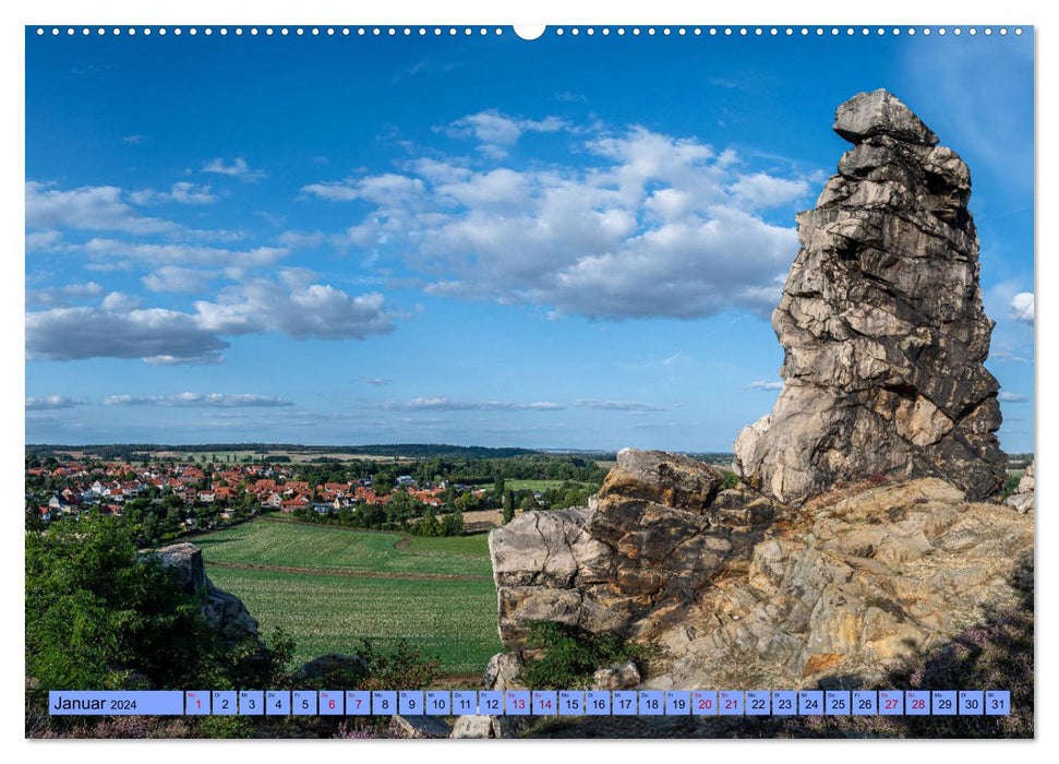 A trip to the Harz Mountains (CALVENDO Premium Wall Calendar 2024) 