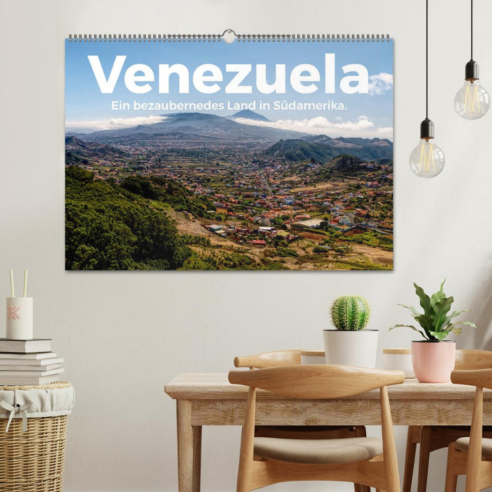 Venezuela - Un pays enchanteur d'Amérique du Sud. (Calendrier mural CALVENDO 2024) 
