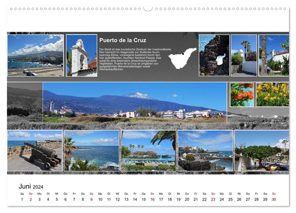 Magical Tenerife (CALVENDO wall calendar 2024) 