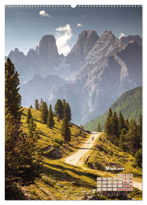 Dolomiten, ein Meer aus Bergen by VogtArt (CALVENDO Premium Wandkalender 2024)