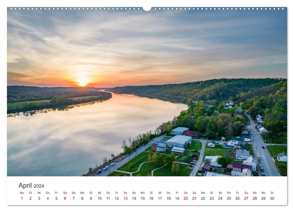 Ohio - A journey through the Buckeye State (CALVENDO wall calendar 2024) 