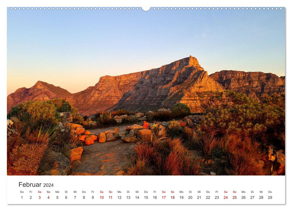 Cape Town - La ville enchanteresse du Cap de Bonne-Espérance. (Calendrier mural CALVENDO 2024) 