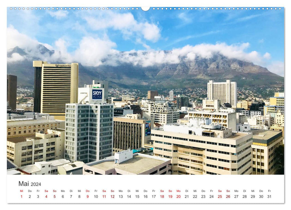 Cape Town - La ville enchanteresse du Cap de Bonne-Espérance. (Calendrier mural CALVENDO 2024) 
