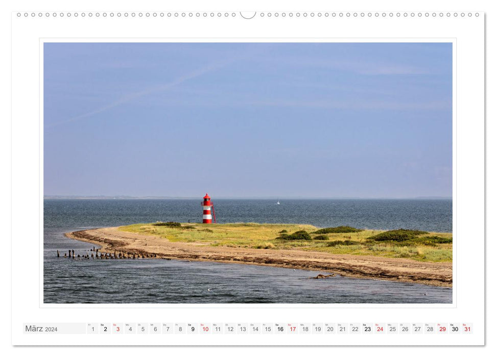 Jutland. The west coast between Torsminde and Thisted (CALVENDO Premium Wall Calendar 2024) 