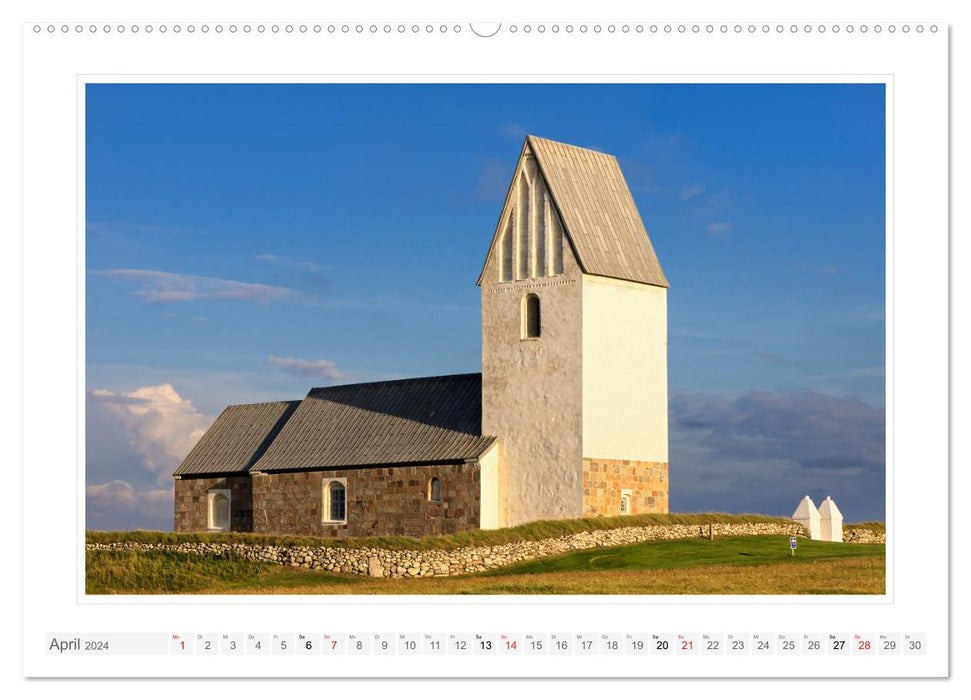 Jutland. The west coast between Torsminde and Thisted (CALVENDO Premium Wall Calendar 2024) 