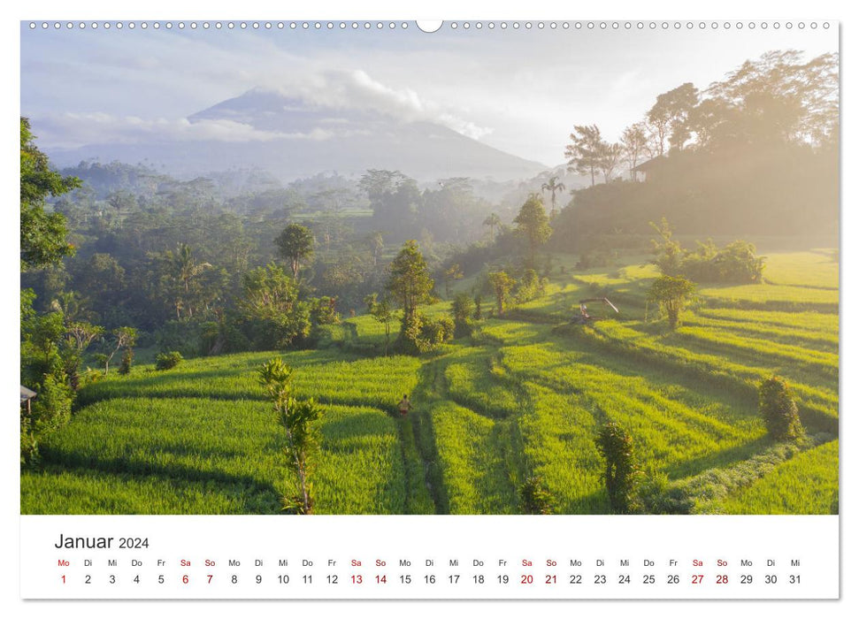 Indonesien - Ein atemberaubender Inselstaat. (CALVENDO Wandkalender 2024)