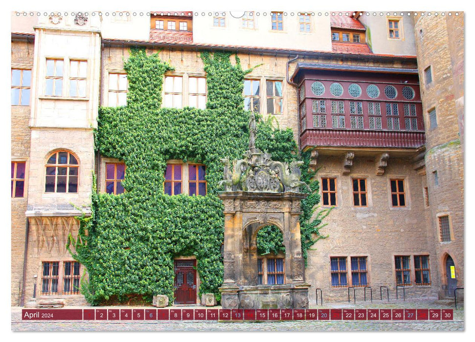 Merseburg - In the historic center (CALVENDO Premium Wall Calendar 2024) 