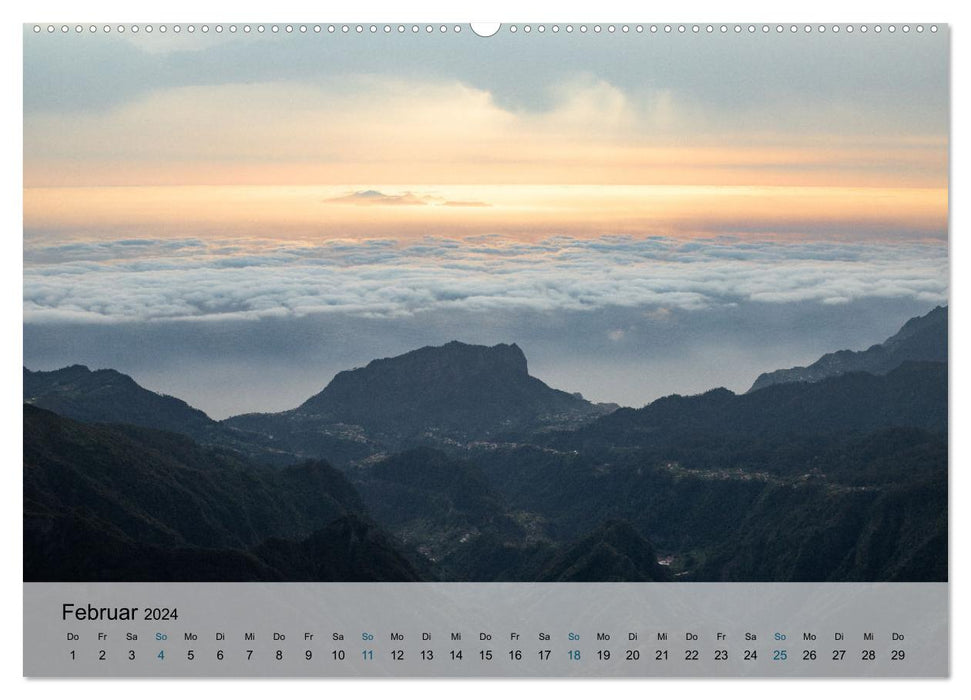 Madeira - Ausblicke in die Natur (CALVENDO Wandkalender 2024)