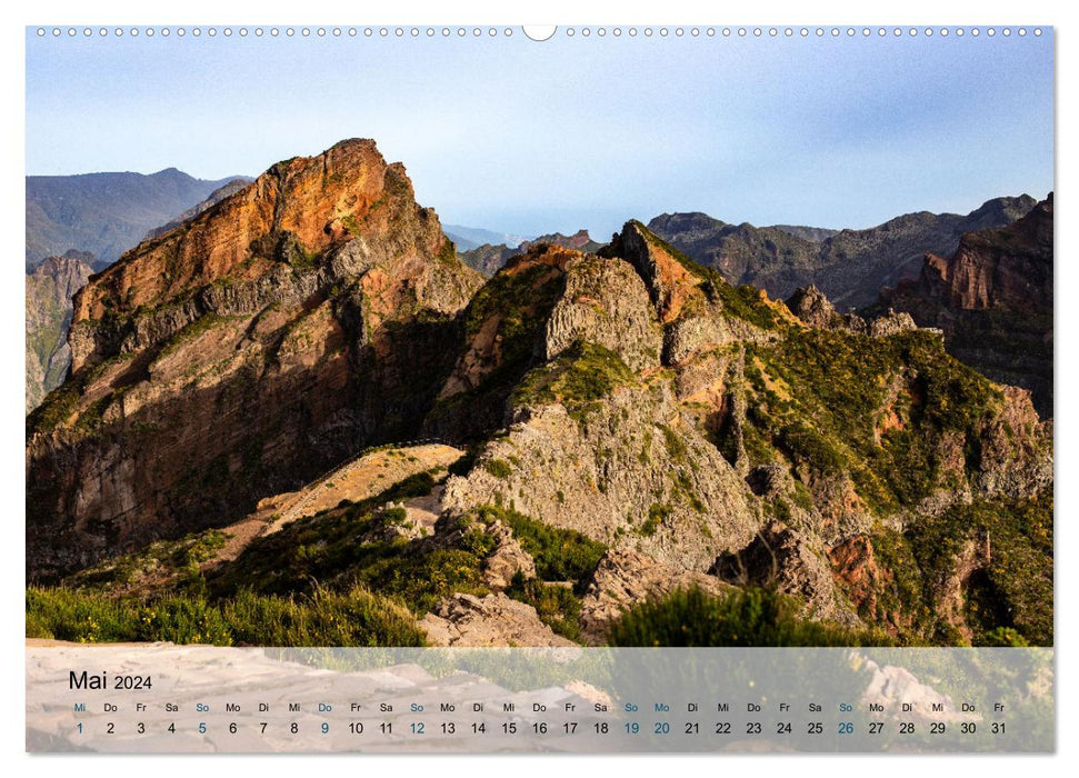 Madeira - Ausblicke in die Natur (CALVENDO Wandkalender 2024)