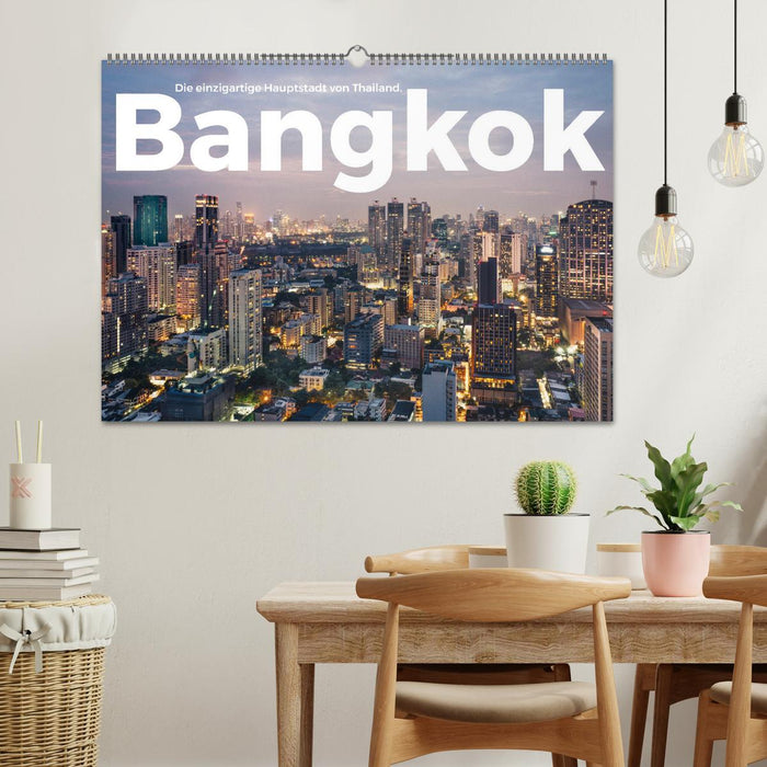 Bangkok – La capitale unique de la Thaïlande. (Calendrier mural CALVENDO 2024) 