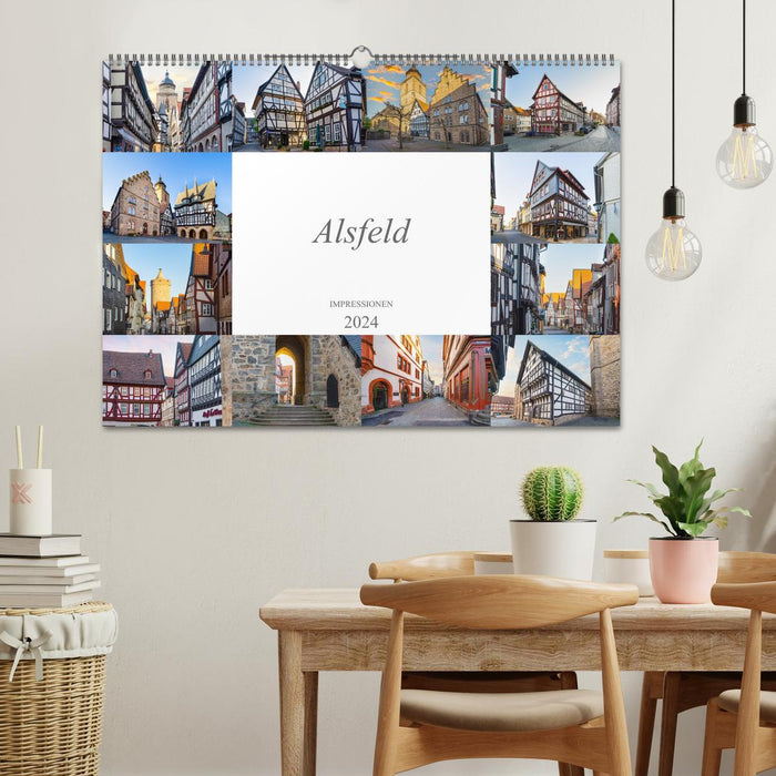 Alsfeld impressions (CALVENDO wall calendar 2024) 