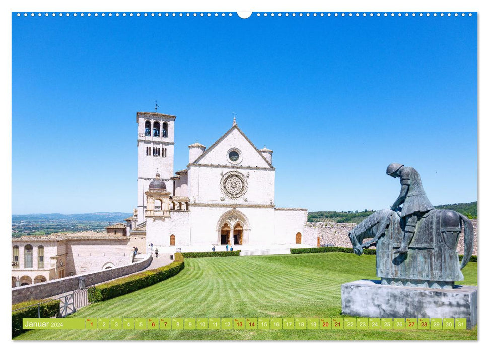 In the heart of Umbria (CALVENDO Premium Wall Calendar 2024) 