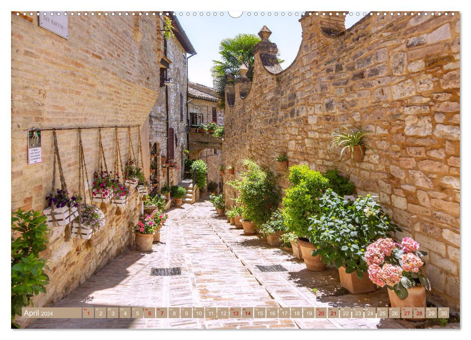 In the heart of Umbria (CALVENDO Premium Wall Calendar 2024) 