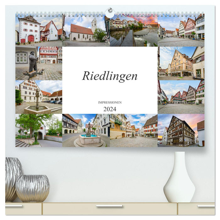 Riedlingen Impressions (CALVENDO Premium Wall Calendar 2024) 