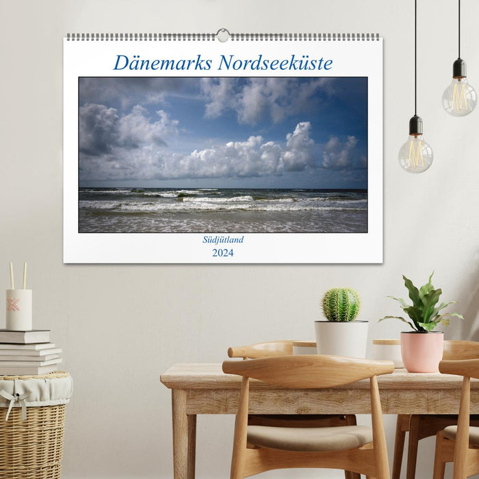 Denmark's North Sea coast - South Jutland (CALVENDO wall calendar 2024) 