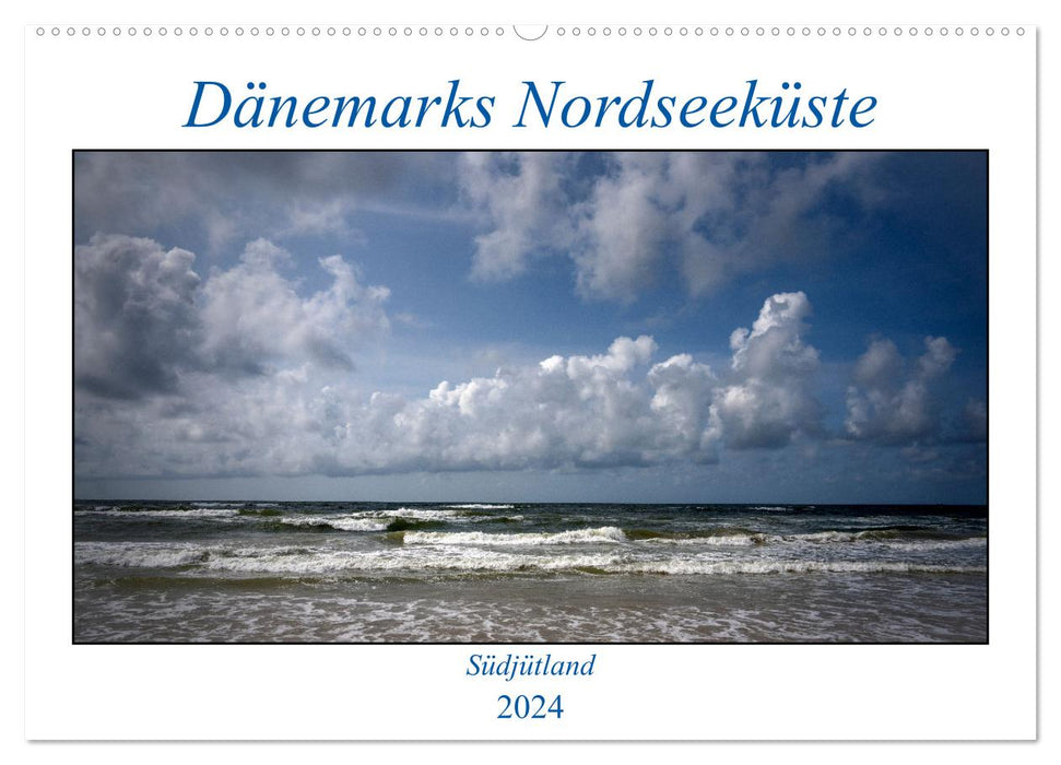 Denmark's North Sea coast - South Jutland (CALVENDO wall calendar 2024) 