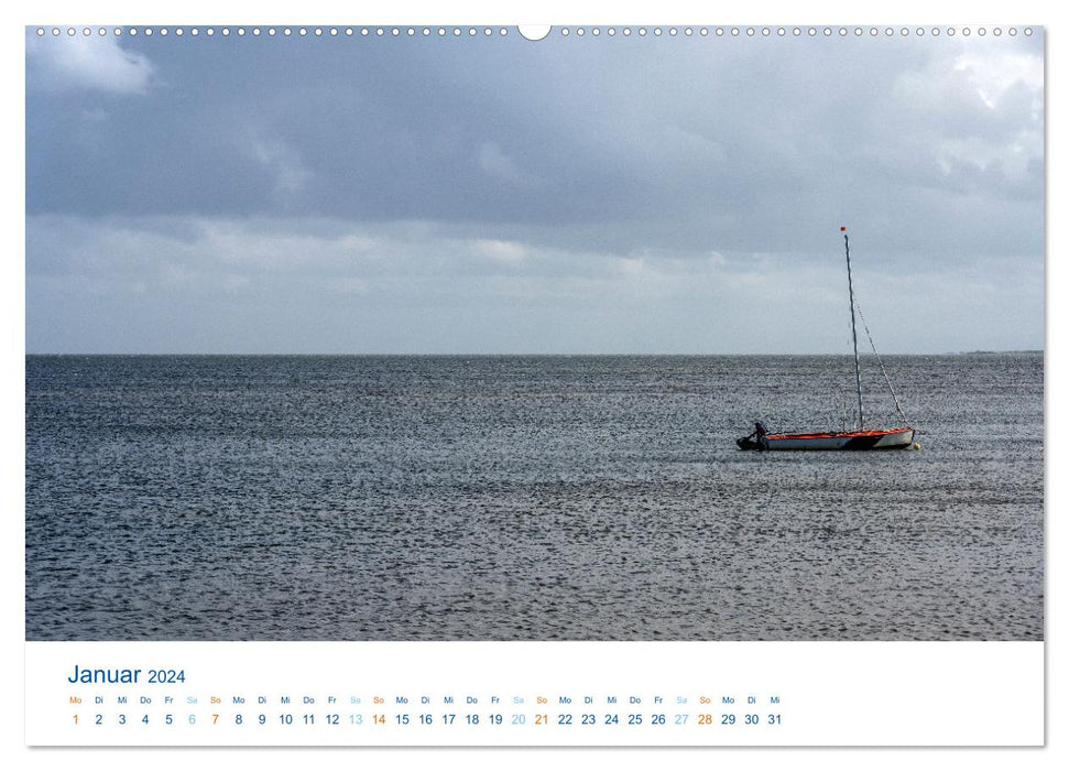 Denmark's North Sea coast - South Jutland (CALVENDO wall calendar 2024) 