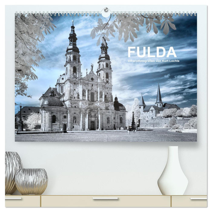 Fulda - infrared photographs by Kurt Lochte (CALVENDO Premium Wall Calendar 2024) 