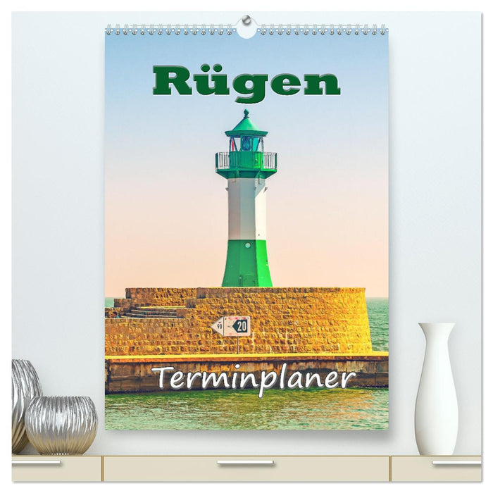 Rügen - Terminplaner (CALVENDO Premium Wandkalender 2024)