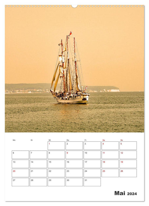 Rügen - Terminplaner (CALVENDO Premium Wandkalender 2024)