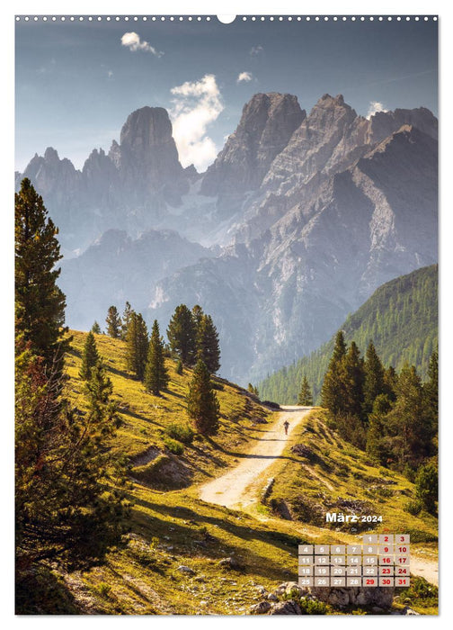 Dolomiten, ein Meer aus Bergen by VogtArt (CALVENDO Wandkalender 2024)
