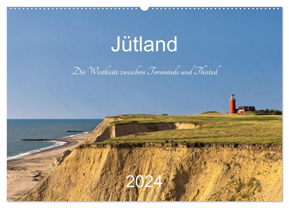Jütland. Die Westküste zwischen Torsminde und Thisted (CALVENDO Wandkalender 2024)