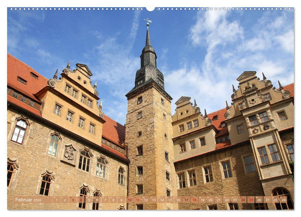 Merseburg - In the historic center (CALVENDO wall calendar 2024) 